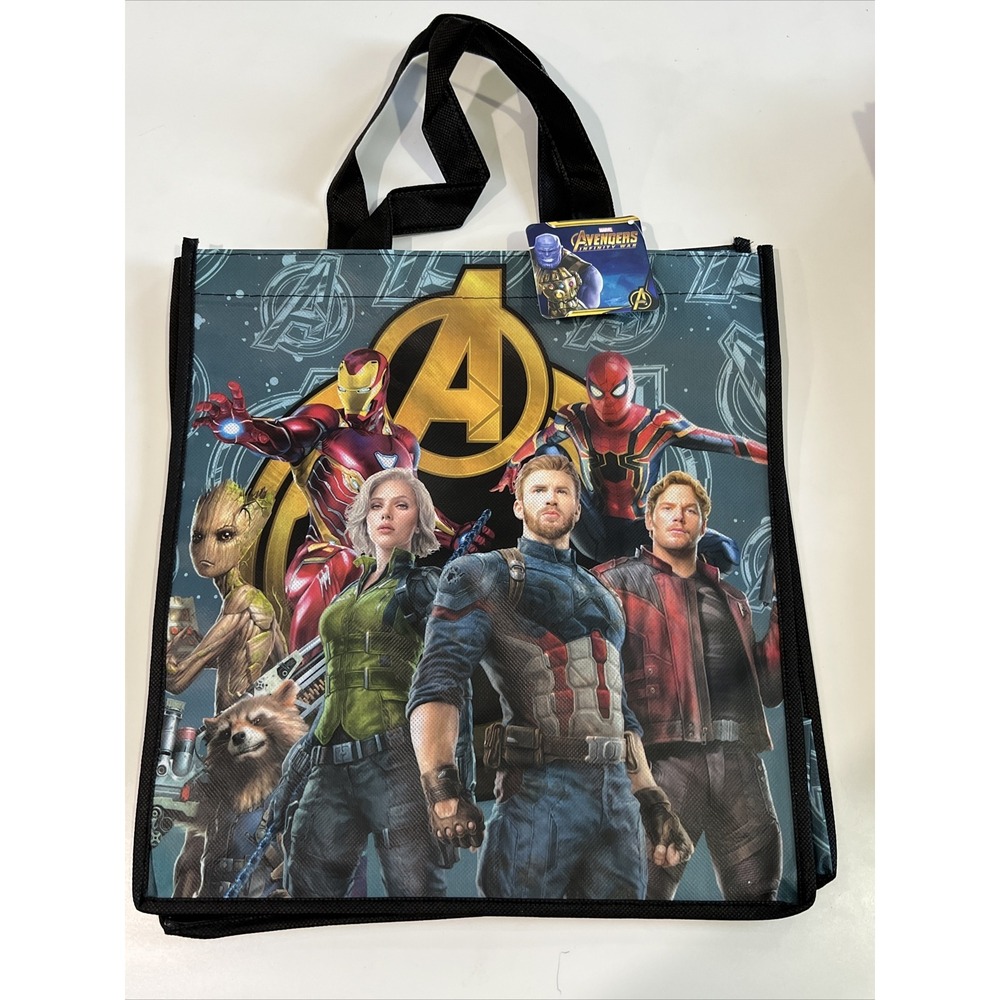 Marvel Avengers Reusable Halloween Shopping Tote Bag Infinity War